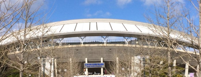 EDION Stadium Hiroshima is one of Jリーグスタジアム.