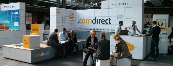 comdirect @ re:publica 2013 #rp13 is one of Besimさんのお気に入りスポット.