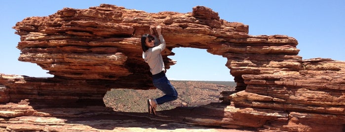 Nature's Window is one of Jas' favorite natural sites.