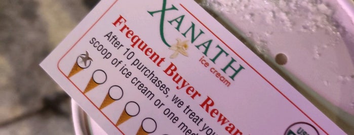 Xanath Ice Cream is one of 0313.