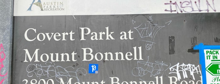 Covert Park at Mt. Bonnell is one of Todo in Austin.