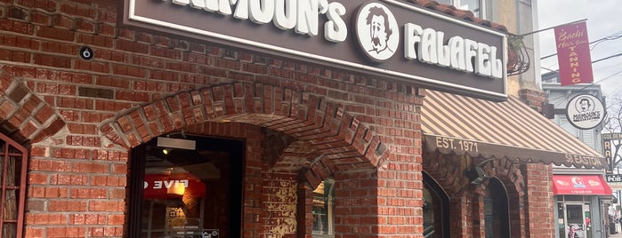 Mamoun's Falafel is one of Rutgers.