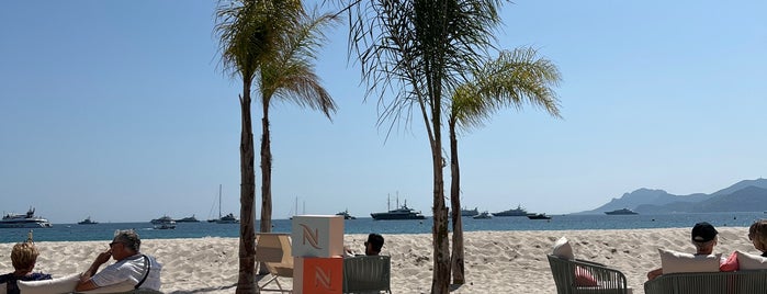 Plage Nespresso is one of Orange au Festival de Cannes 2013.