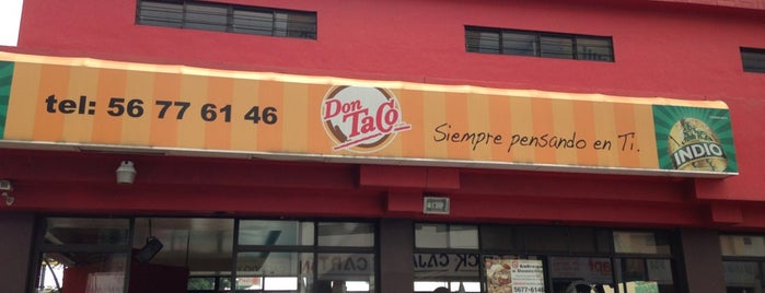 Don Taco is one of สถานที่ที่ Mariana ถูกใจ.