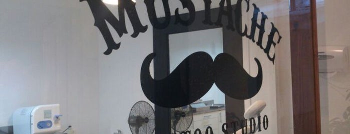 Mustache Tattoo Studio is one of Santiago.