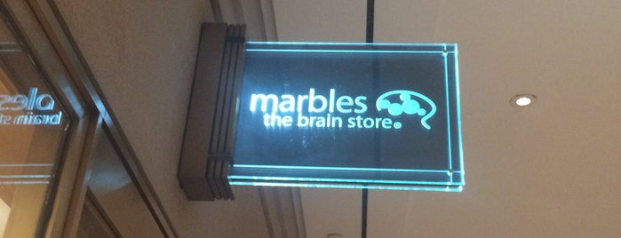 Marbles The Brain Store is one of Places I've been.