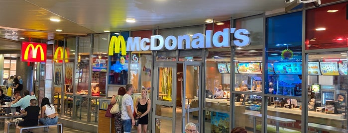 McDonald's is one of Visited places.