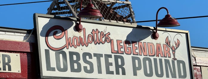 Charlotte's Legendary Lobster Pound is one of Maine.