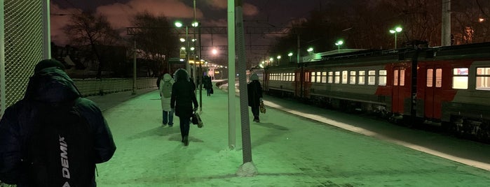 Платформа «Андроновка» is one of rway.