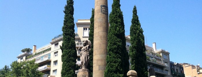Monumento a Jacint Verdaguer is one of Cataluña: Barcelona.