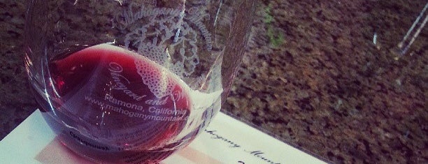 Mahogany Mountain Vineyard and Winery is one of San Diego Wine Country.