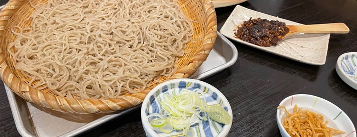 手打そば かみやま is one of Asian Food(Neighborhood Finds)/SOBA.