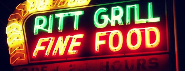 Pitt Grill is one of Neon/Signs West 1.