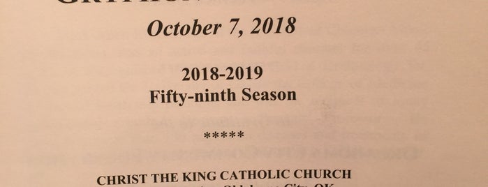 Christ the King Catholic Church is one of Today.