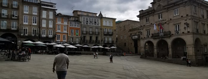 Praza Maior de Ourense is one of La Coruña.