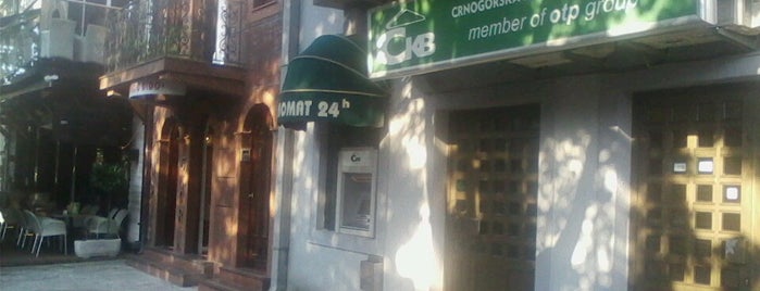 CKB ATM is one of Crnogorska komercijalna banka 님이 저장한 장소.