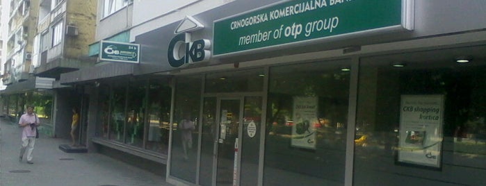 CKB is one of Lugares favoritos de Crnogorska komercijalna banka.
