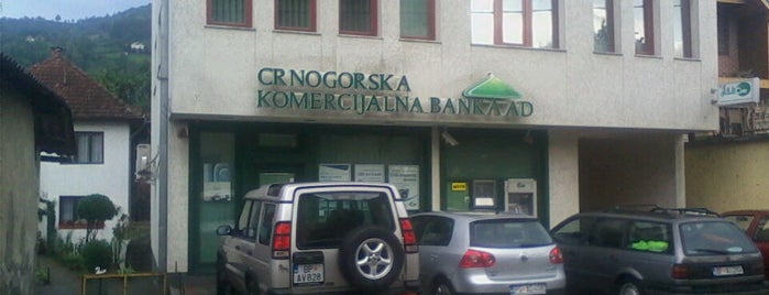 CKB ATM is one of Lieux qui ont plu à Crnogorska komercijalna banka.