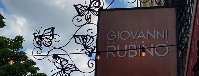 Giovanni Rubino is one of Varsavia gluten free.