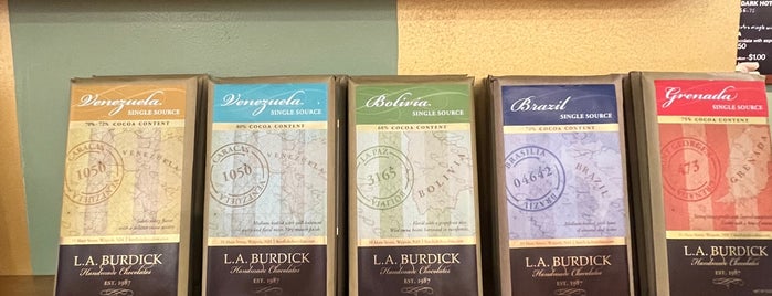 L.A. Burdick is one of NYC: Caffeine & Sugar.