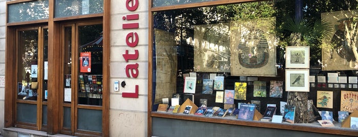Librairie L'Atelier 9 is one of @ Paris.