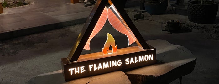 The Flaming Salmon is one of Bahrain.