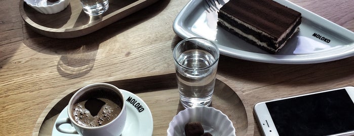 Molero Coffee is one of สถานที่ที่ Dilek ถูกใจ.