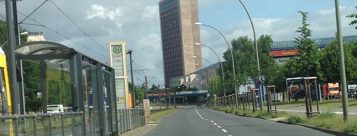 H Allee der Kosmonauten / Rhinstraße is one of Berlin MetroTram line M17.