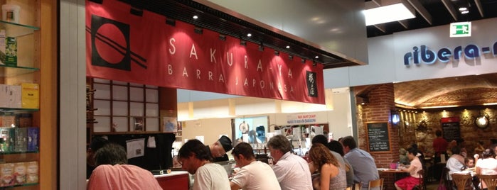 Sakura-Ya is one of Food shops from all around the world (Barcelona).