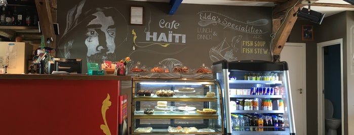 Café Haiti is one of Lugares favoritos de Justin.