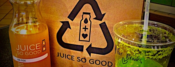 Juice So Good is one of Juice Bars.