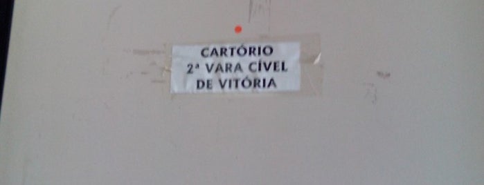 2ª Vara Cível de Vitória is one of Flor'un Beğendiği Mekanlar.