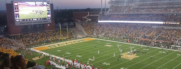 McLane Stadium is one of NCAA Division I FBS Football Stadiums.