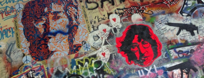 Lennon Duvarı is one of Prague.