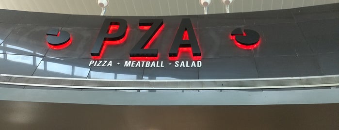 PZA Pizza-Meatball-Salad is one of Tempat yang Disukai Tammy.