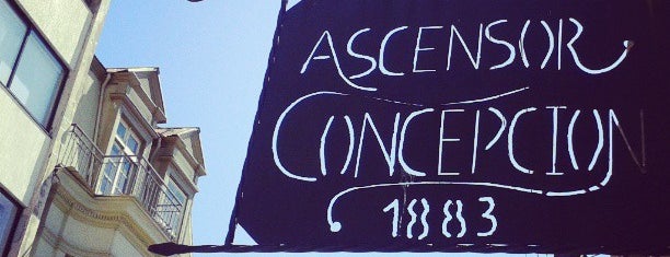 Ascensor Cerro Concepción is one of สถานที่ที่ Agustin ถูกใจ.