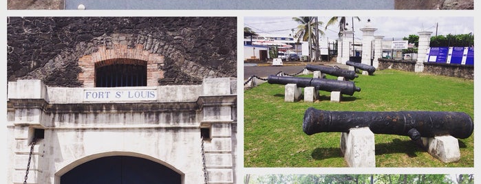 Fort Saint-Louis is one of Martinique : Visites.