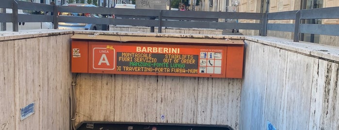 Metro Barberini - Fontana di Trevi (MA) is one of Rome 🇮🇹.