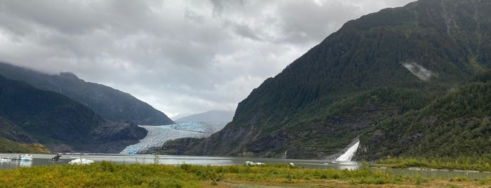 Mendenhall Lake at the Glacier is one of Juneau.