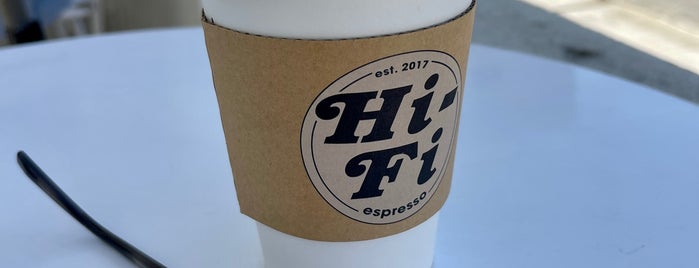 Hi-Fi Espresso is one of West Side.