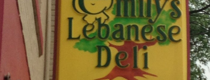 Emily's Lebanese Deli is one of Diners, Drive-Ins, and Dives.