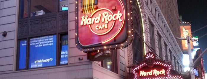 Hard Rock Cafe is one of New York to see.