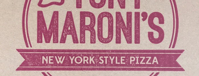 Tony Maroni's True Italian Pizzeria is one of Tempat yang Disukai Michael.