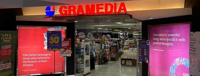Gramedia is one of Bookworm Badge.