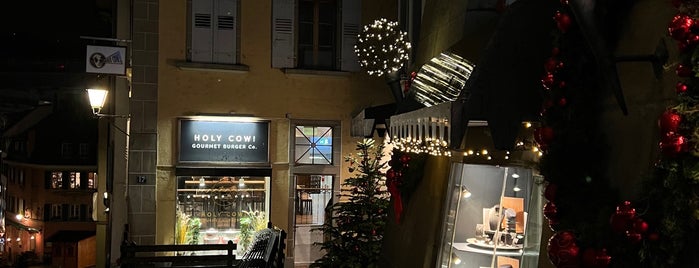 Holy Cow! is one of Lausanne Eats.