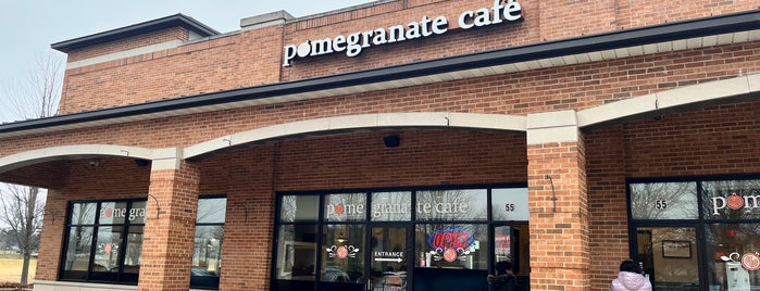 Pomegranate Cafe is one of สถานที่ที่ Bill ถูกใจ.