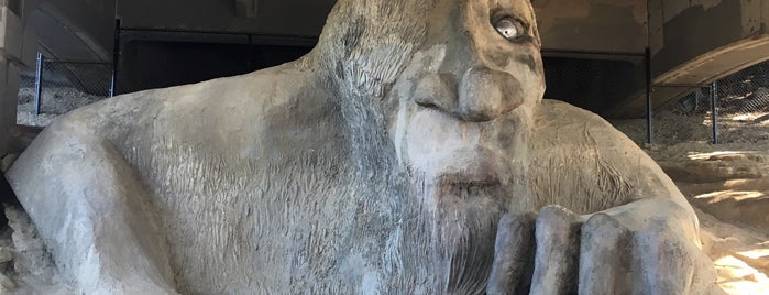 The Fremont Troll is one of Places to go in Seattle.