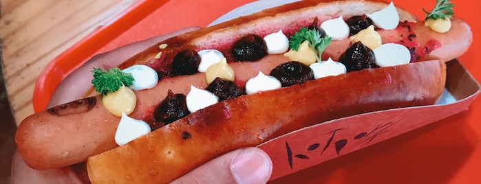 Hot Pork is one of { Hot Dog }.