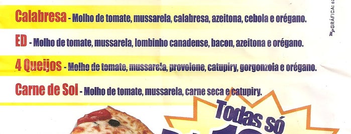 Pizza do Ed is one of Orte, die Fabrício gefallen.