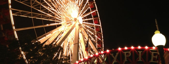 Ferris Wheel at Navy Pier is one of Chicago Bucket.